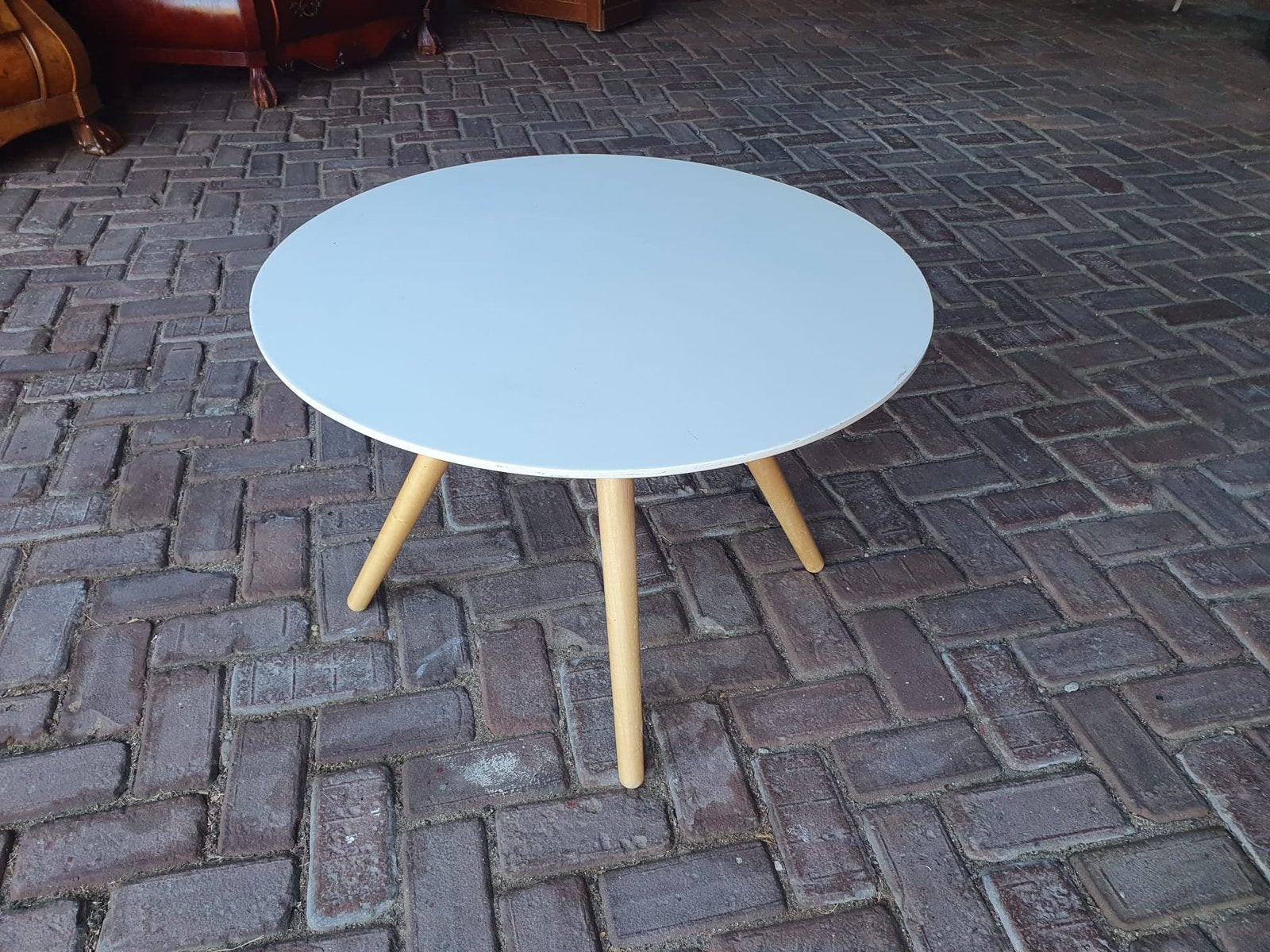 Salon tafeltje, Ophalen, Zo goed als nieuw, Rond, 50 tot 100 cm