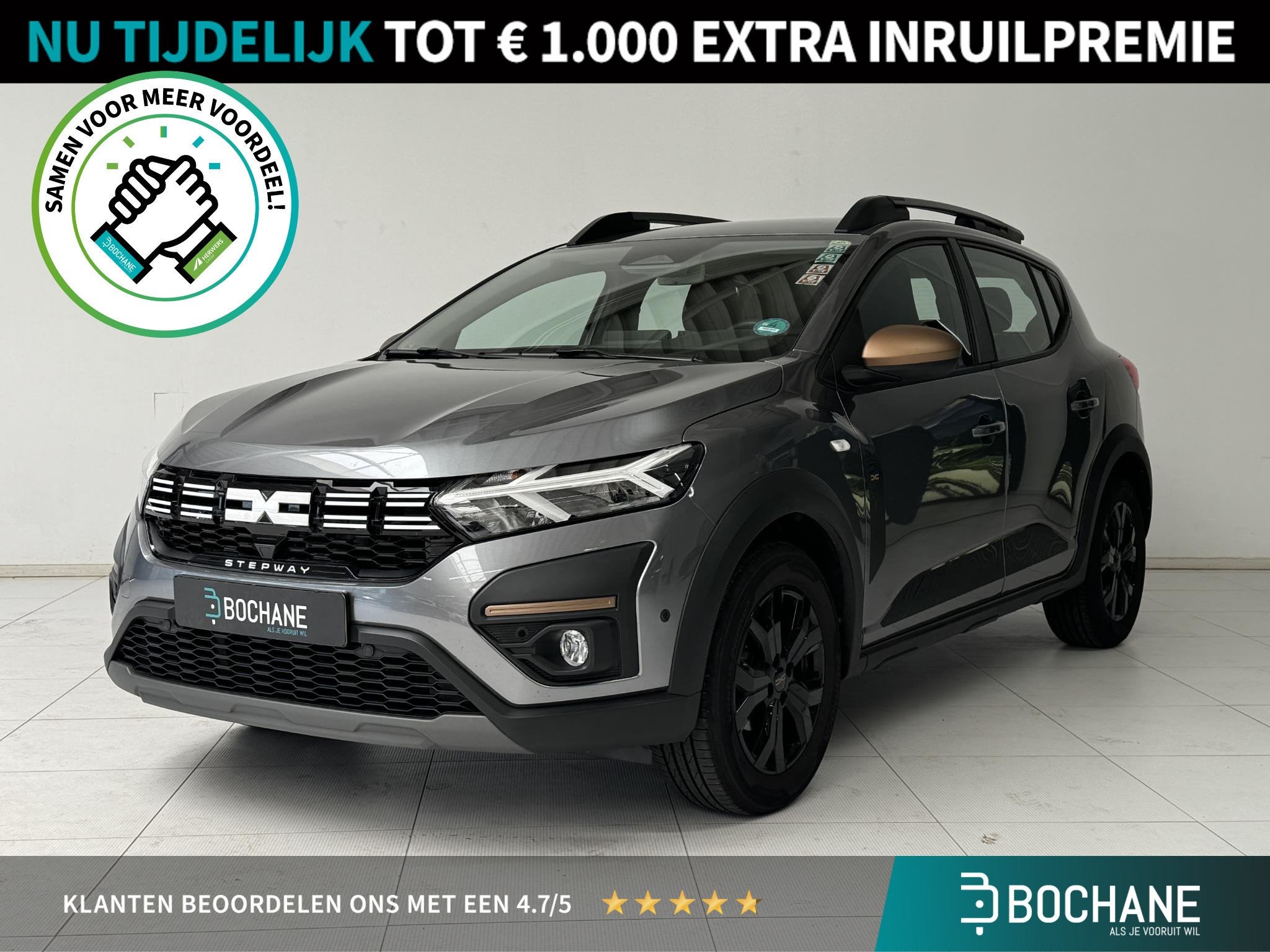 Dacia Sandero Stepway 1.0 TCe 90 Extreme | Automaat | Naviga