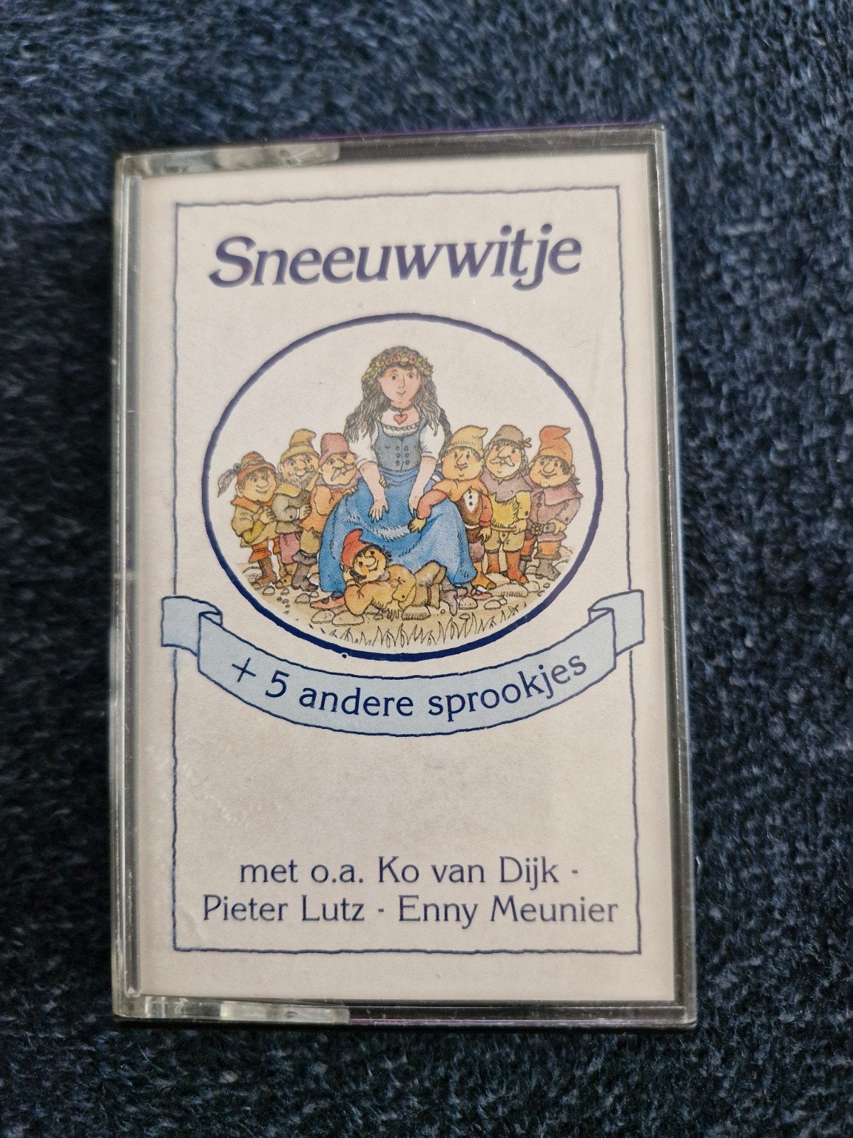 Sneeuwwitje + 5 andere sprookjes OMO cassettebandje, Gebruikt, Kinderen en Jeugd, 1 bandje, Ophalen of Verzenden