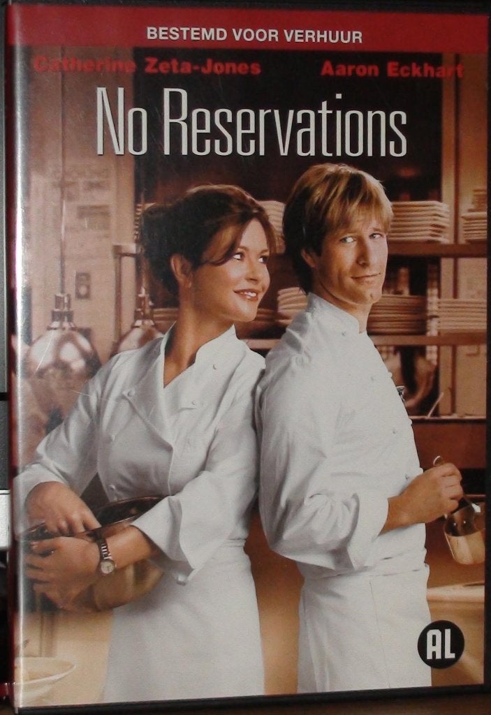 dvd no reservations, Alle leeftijden, Ophalen of Verzenden, Zo goed als nieuw, Romantische komedie