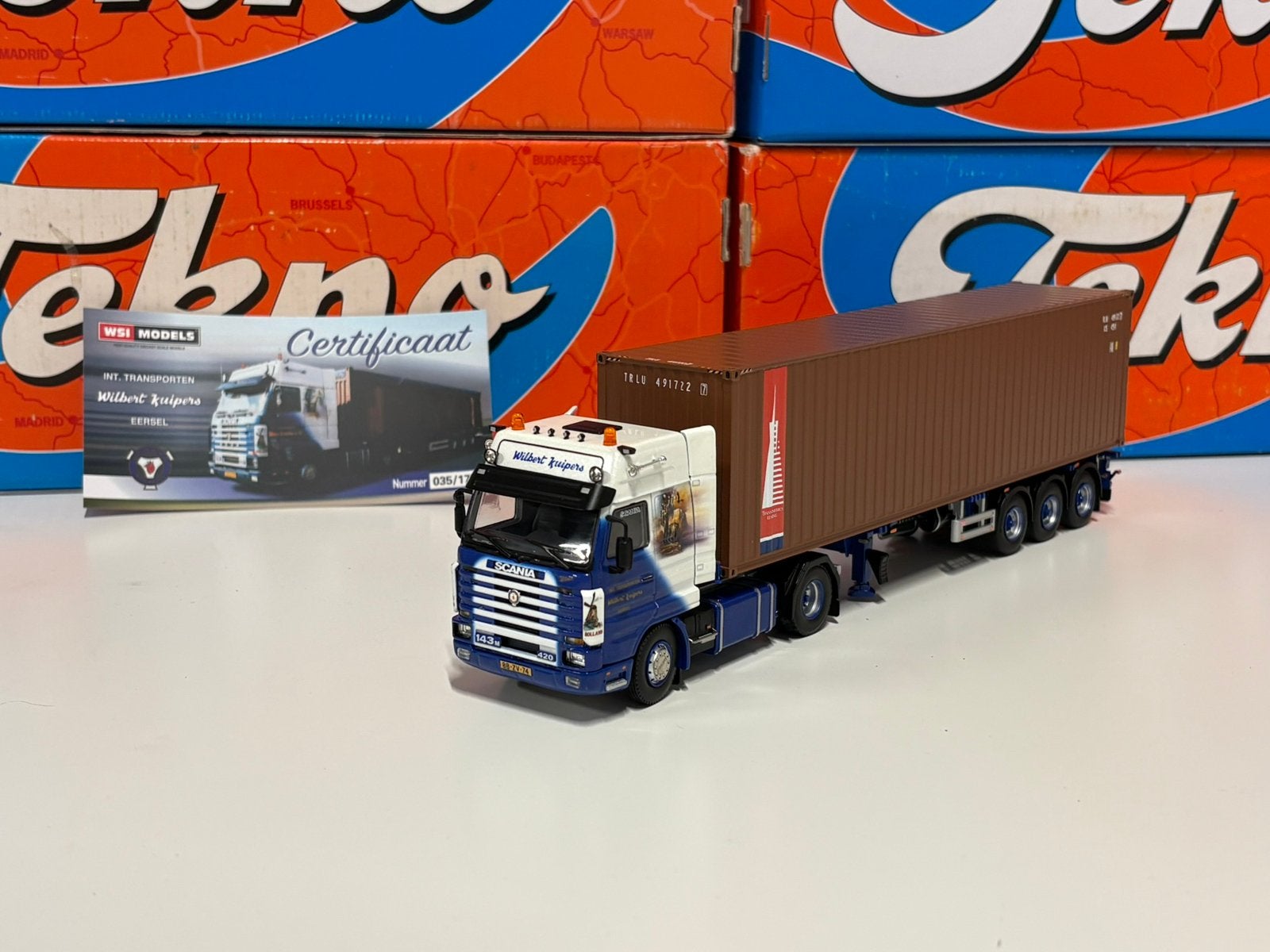 Wsi Wilbert Kuipers, Hobby en Vrije tijd, Ophalen of Verzenden, Zo goed als nieuw, Bus of Vrachtwagen, Wsi