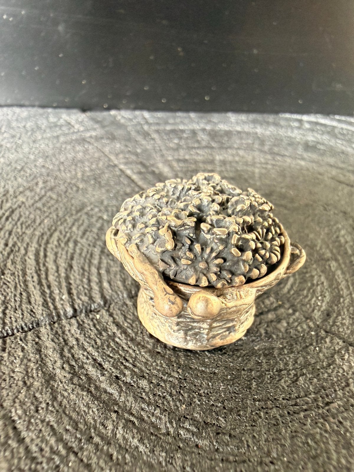 Uniek Zilveren Doosje Mandje met Bloemen (800), Verzenden, Zilver