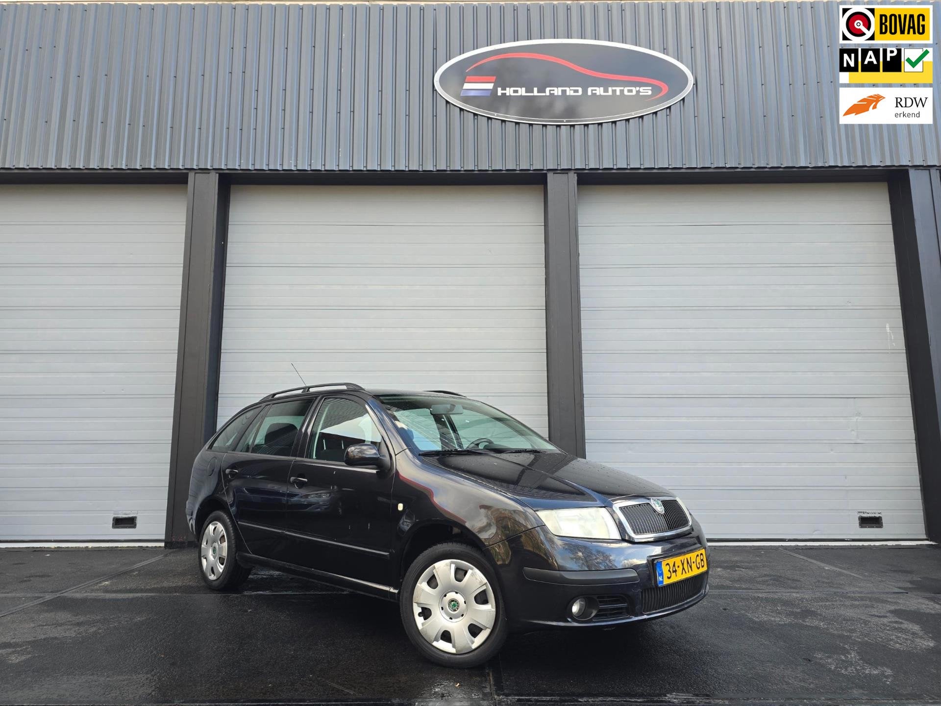 Skoda Fabia Combi 1.4-16V Spirit+, Voorwielaandrijving, Gebruikt, 4 cilinders, Origineel Nederlands