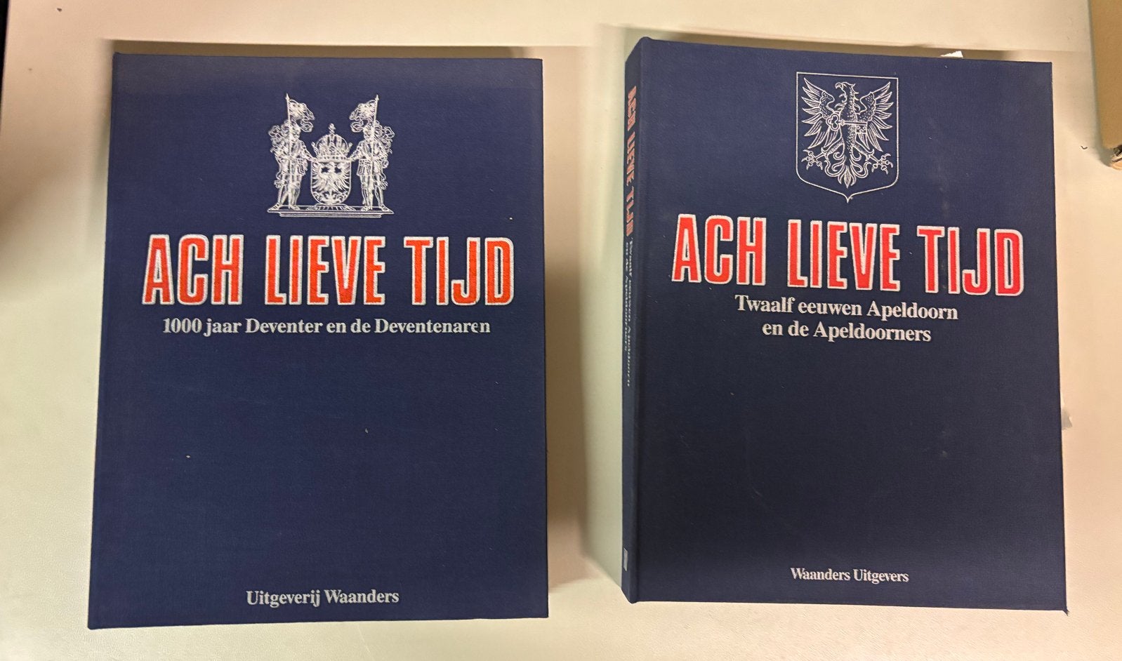 Ach Lieve Tijd: Deventer en Apeldoorn Geschiedenis Boeken, Boeken, Ophalen of Verzenden, 20e eeuw of later, Zo goed als nieuw