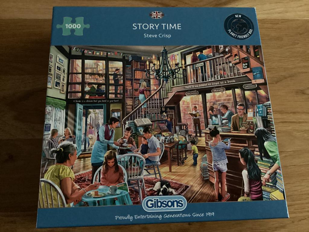 Gibbons puzzel Nieuw 1000 Story Time, Ophalen of Verzenden, 500 t/m 1500 stukjes, Nieuw, Puzzelboek