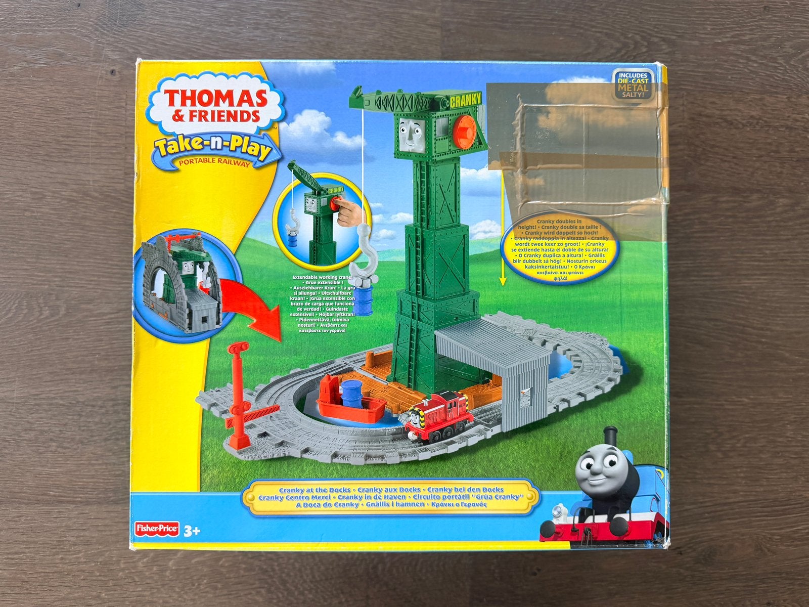 Thomas & Friends Take-n-Play – Cranky at the Docks, Ophalen of Verzenden, Zo goed als nieuw
