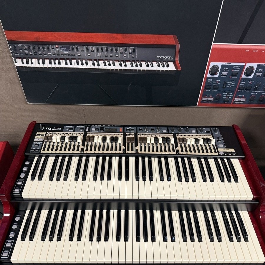 Nord C2D Combo Organ incl. Nord Softcase!, 2 klavieren, Gebruikt, Nord, Ophalen of Verzenden