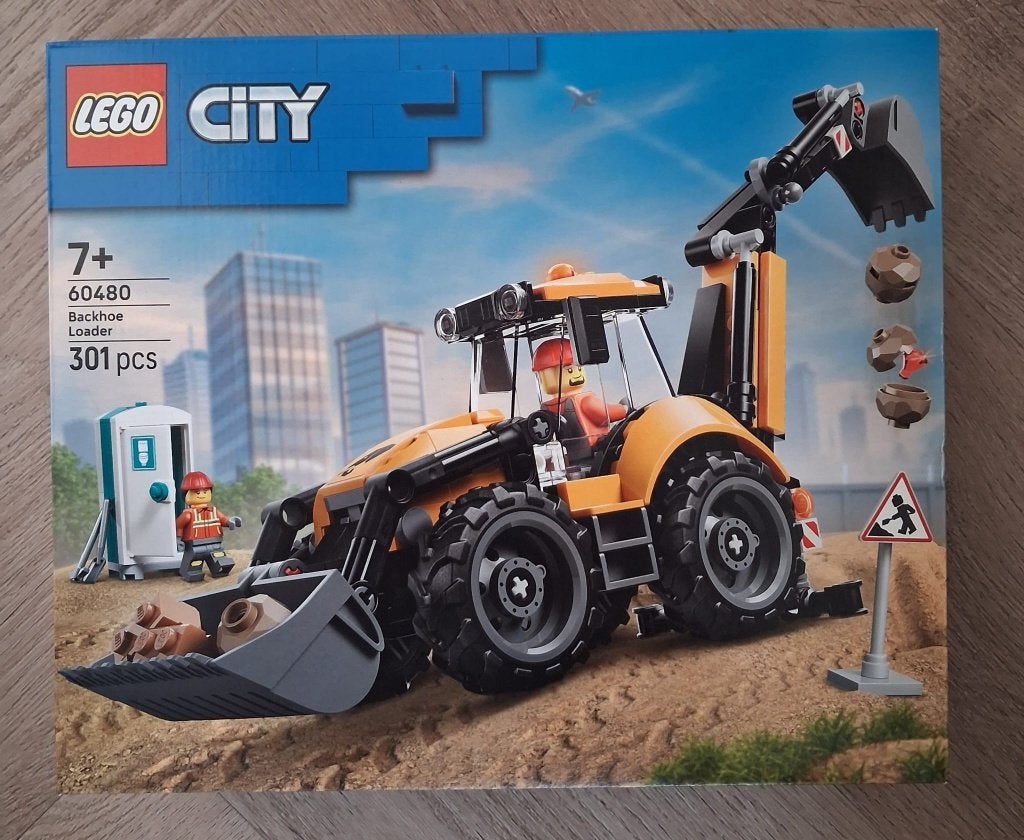 LEGO 60480 City: Gele Graaflaadmachine, City, Lego, Nieuw, Ophalen of Verzenden