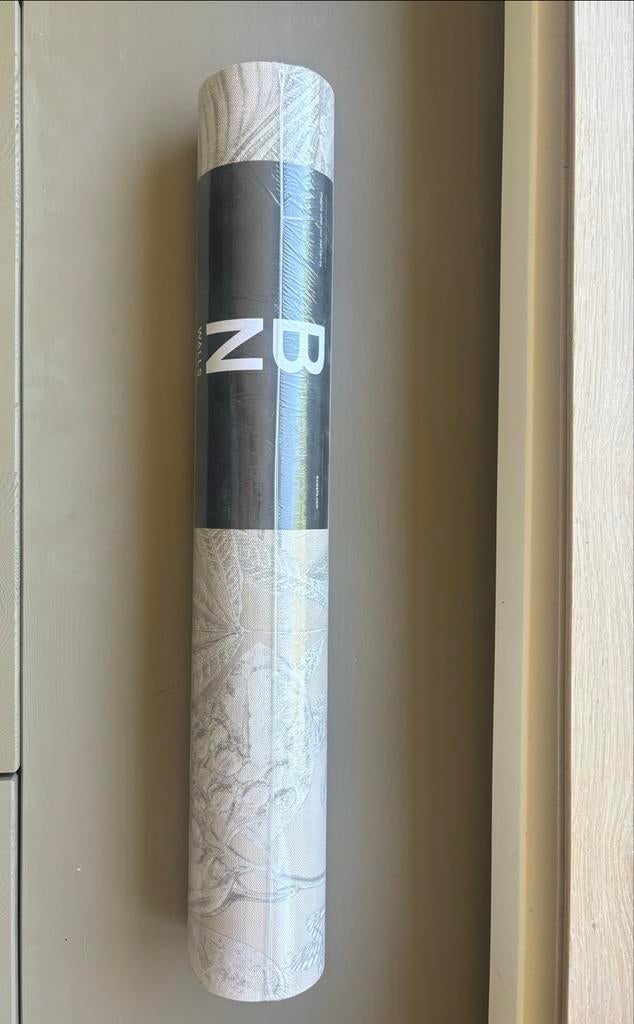 BN Wallcoverings Inspire Behang 221189 - Tropisch Bladmotief, Ophalen of Verzenden, Minder dan 10 m², Beige
