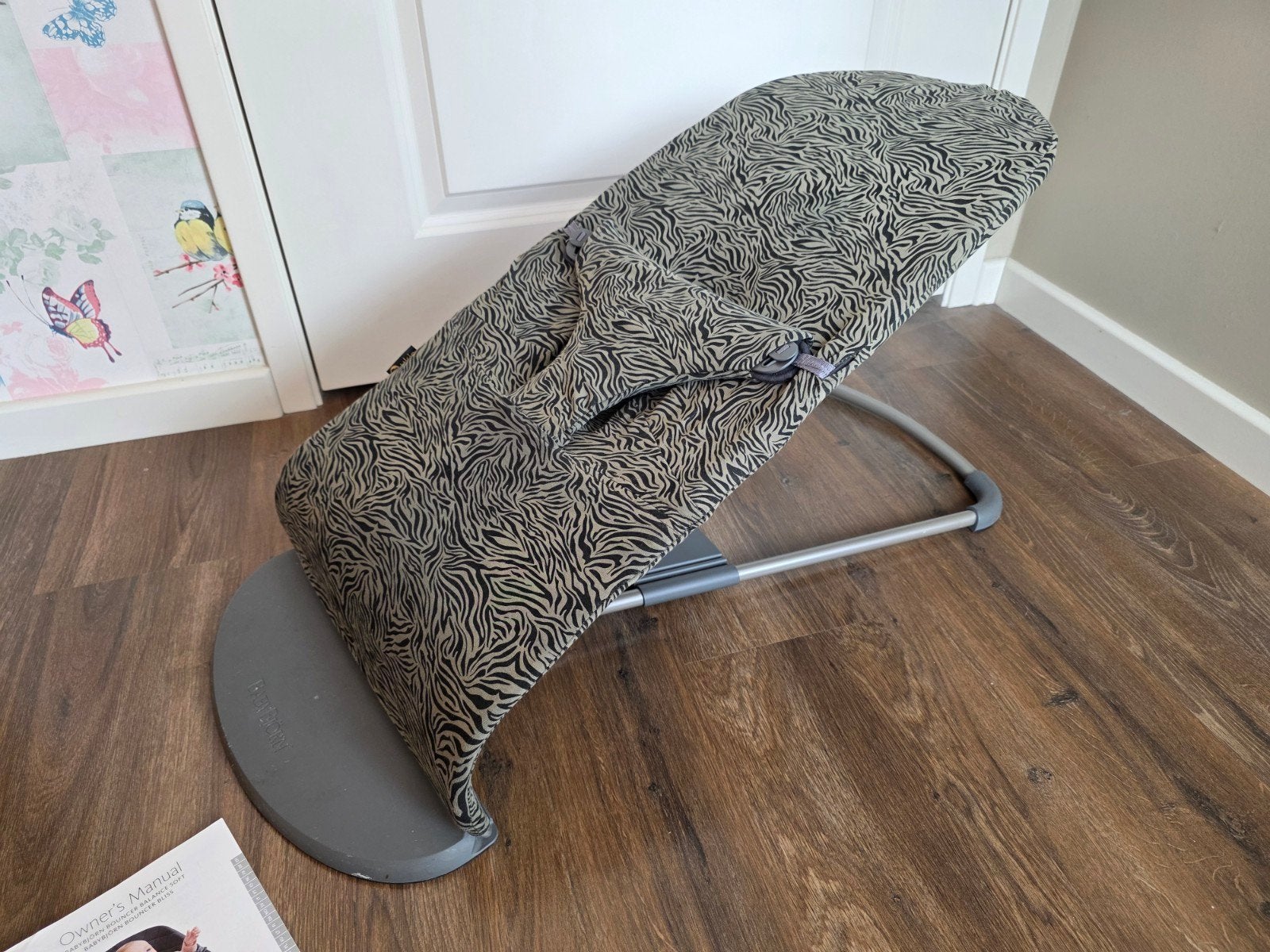 BabyBjörn Bliss wipstoel met Ukje hoes - Baby Björn wipper, Overige merken, Gebruikt, Verstelbaar, Wipstoel