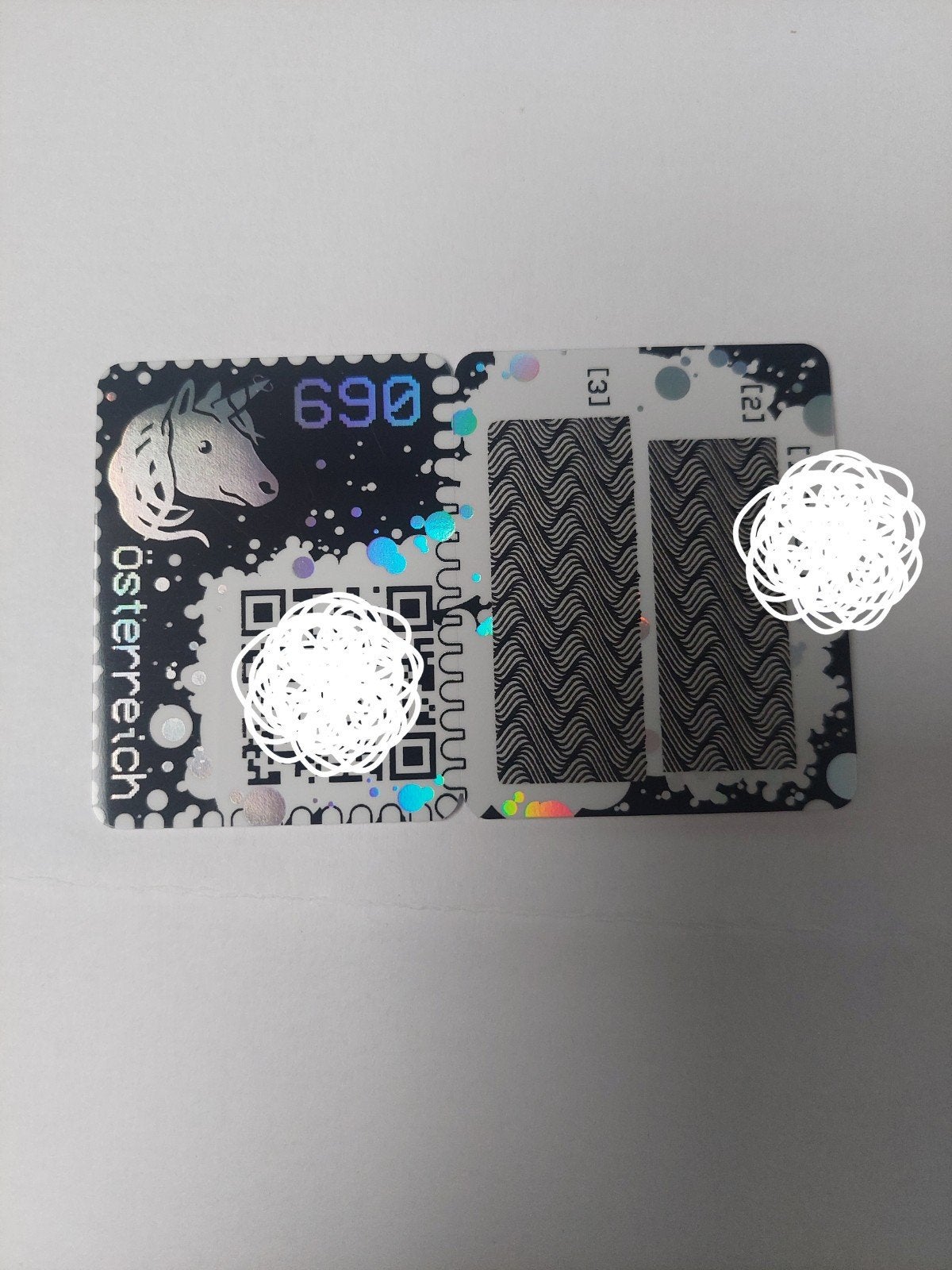 Crypto Stamp 1.0 Eenhoorn (Oostenrijk 2019) – Unclaimed, Ophalen of Verzenden, Postfris