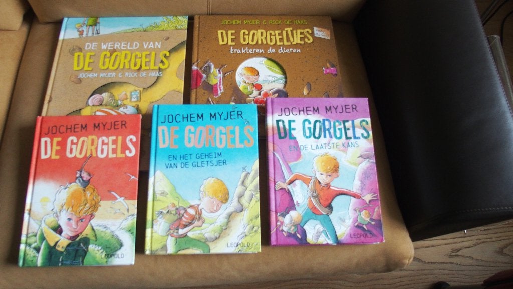 5x Jochem Myjer - De Gorgels- voor peuters, kleuters , jeugd, Ophalen of Verzenden, Zo goed als nieuw, Jochem Myjer, Fictie algemeen