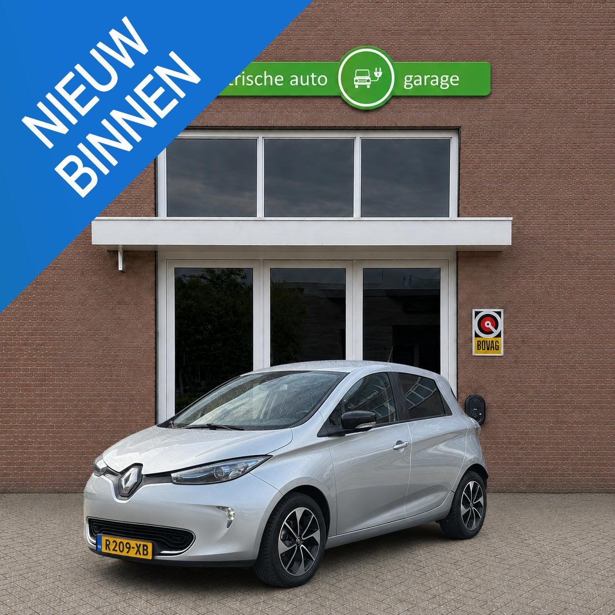 Renault ZOE R110 Intens 41 kWh (ex Accu), Stof, Gebruikt, 41 kWh, ZOE