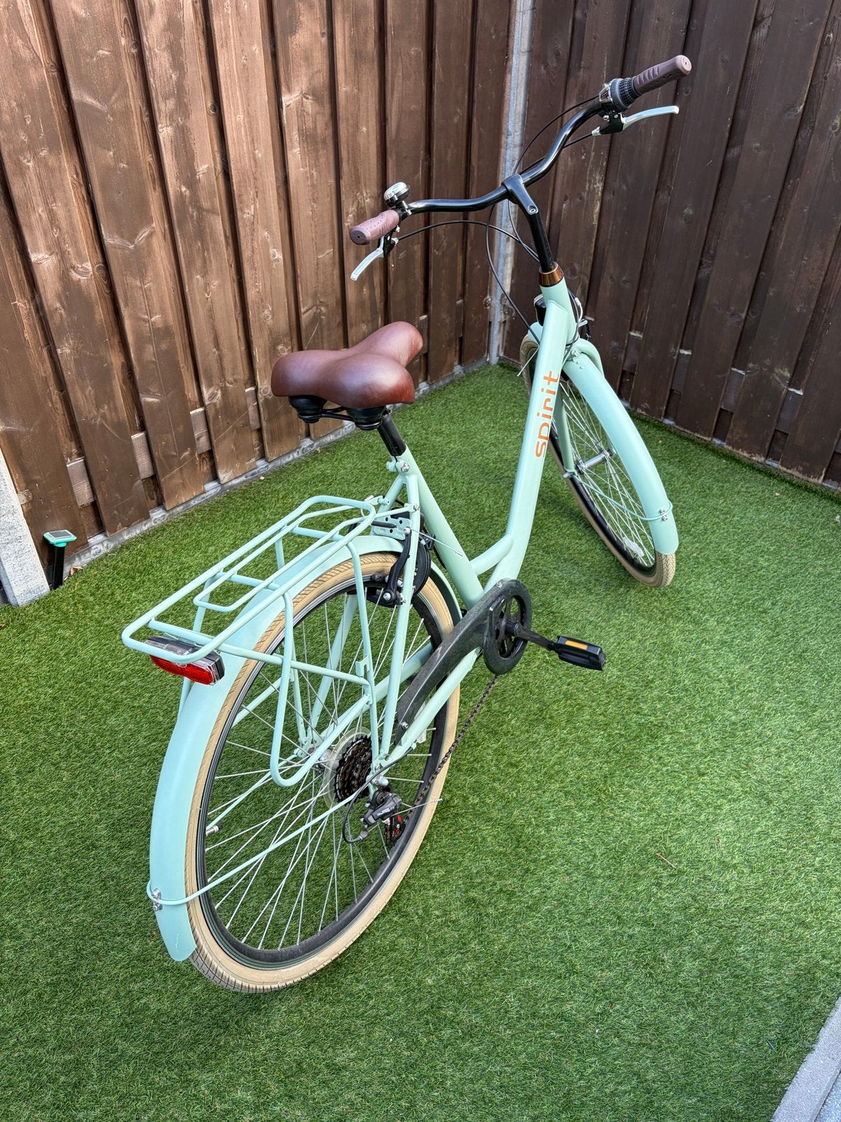 Spirit damesfiets met versnellingen en lage instap, Gebruikt, Velgrem, Versnellingen, 50 tot 53 cm
