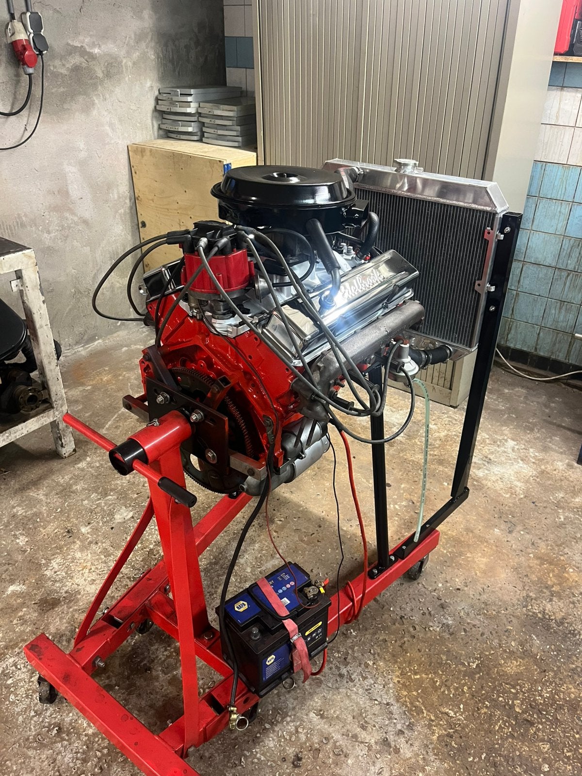 Chevrolet v8 motorblok, Ophalen, Gebruikt