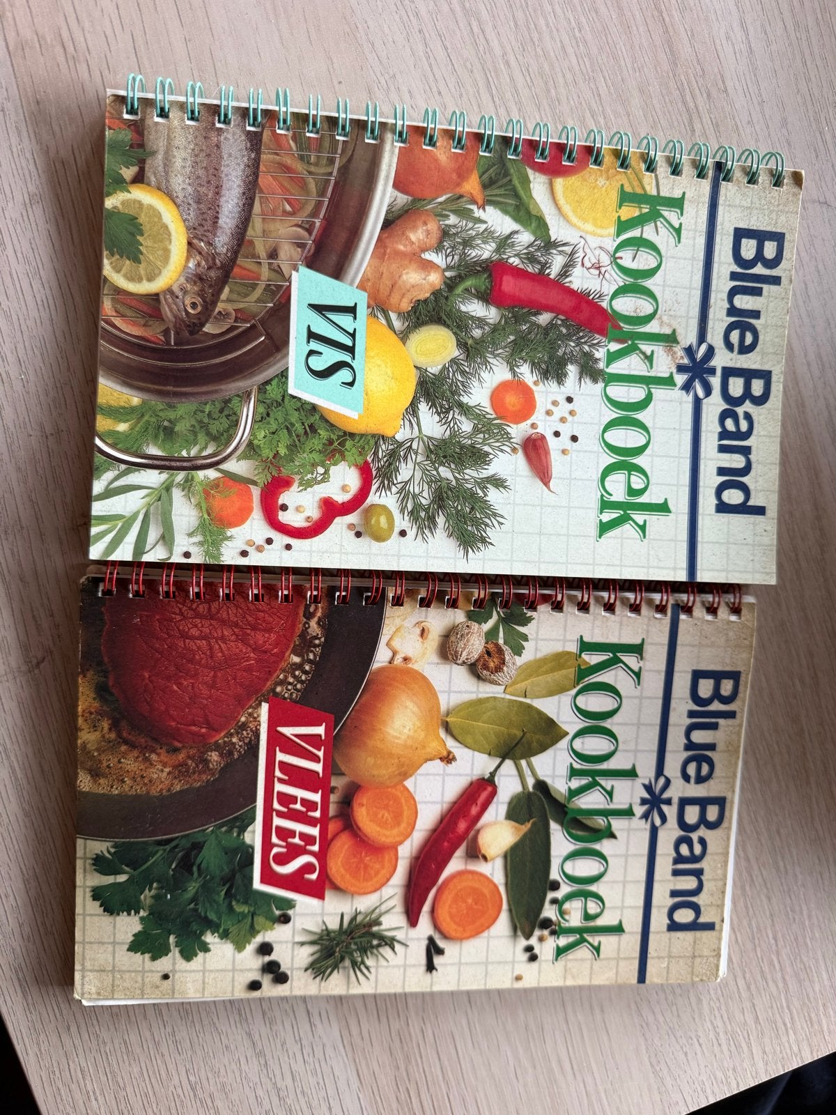 Blue Band Kookboeken: Vis en Vlees Recepten, Boeken, Kookboeken, Ophalen of Verzenden, Zo goed als nieuw, Europa, Hoofdgerechten