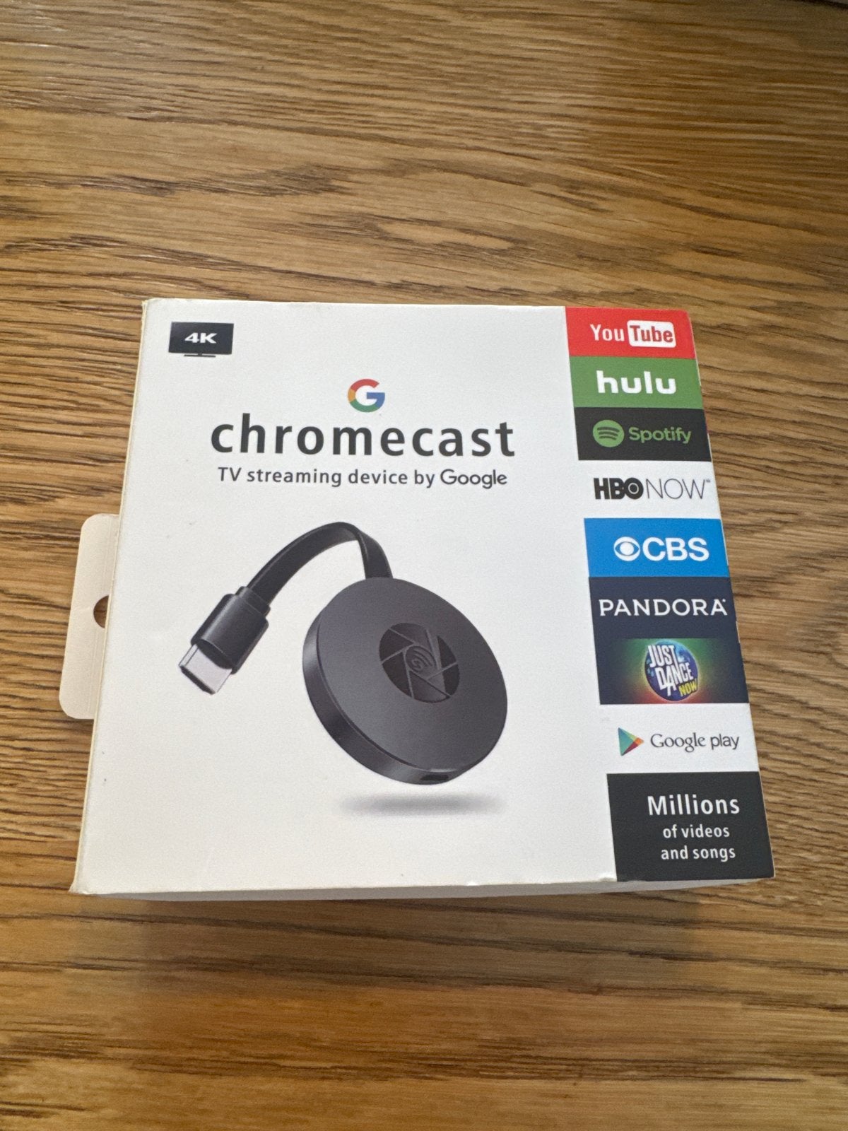 Google Chromecast 4K - TV streaming device, Ophalen of Verzenden, Zo goed als nieuw, HDMI, Zonder harde schijf