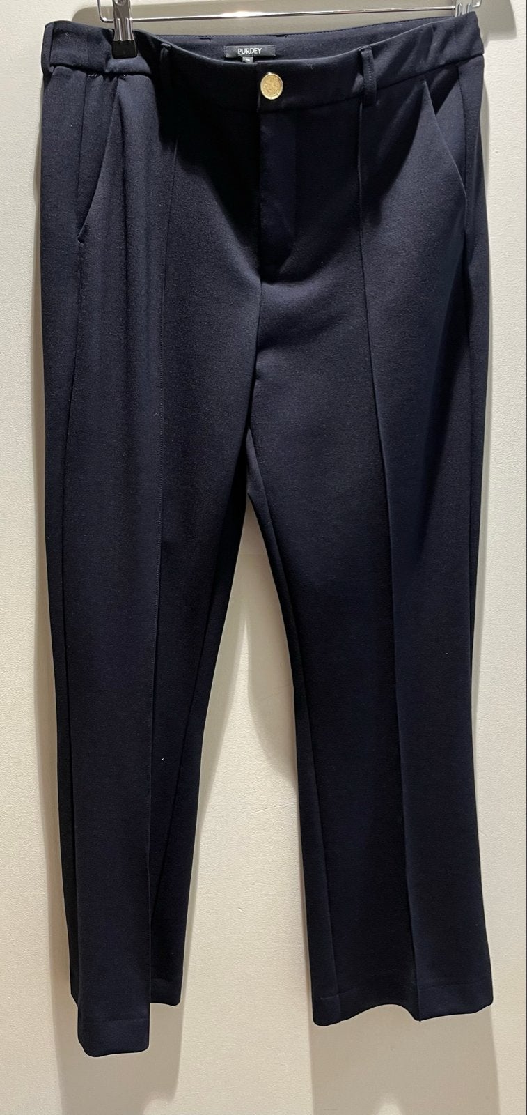 Purdey Dames Broek Maat 40 Navy Nieuw met kaartje, Maat 38/40 (M), Blauw, Nieuw, Ophalen of Verzenden