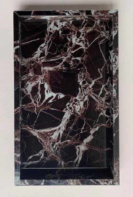 Luxe Bronzen Marmeren Dienblad 30x50cm - Nieuw, Huis en Inrichting, Nieuw, Ophalen of Verzenden, Dienblad, Steen/keramiek