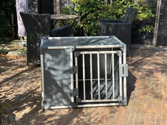 Transport box/ bench voor de hond, Dieren en Toebehoren, Ophalen, Gebruikt