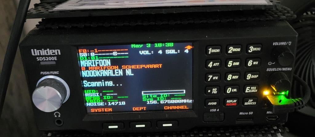 Te koop: Uniden SDS200E., Telecommunicatie, Scanners, Ophalen of Verzenden