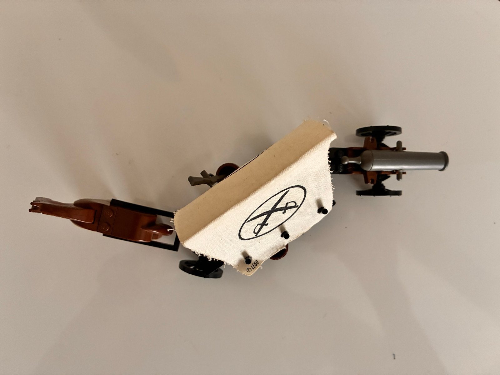 Lego Pirates 6716: Kanonwagen met Paard en Kanon, Gebruikt, Lego, Compleet, Complete set