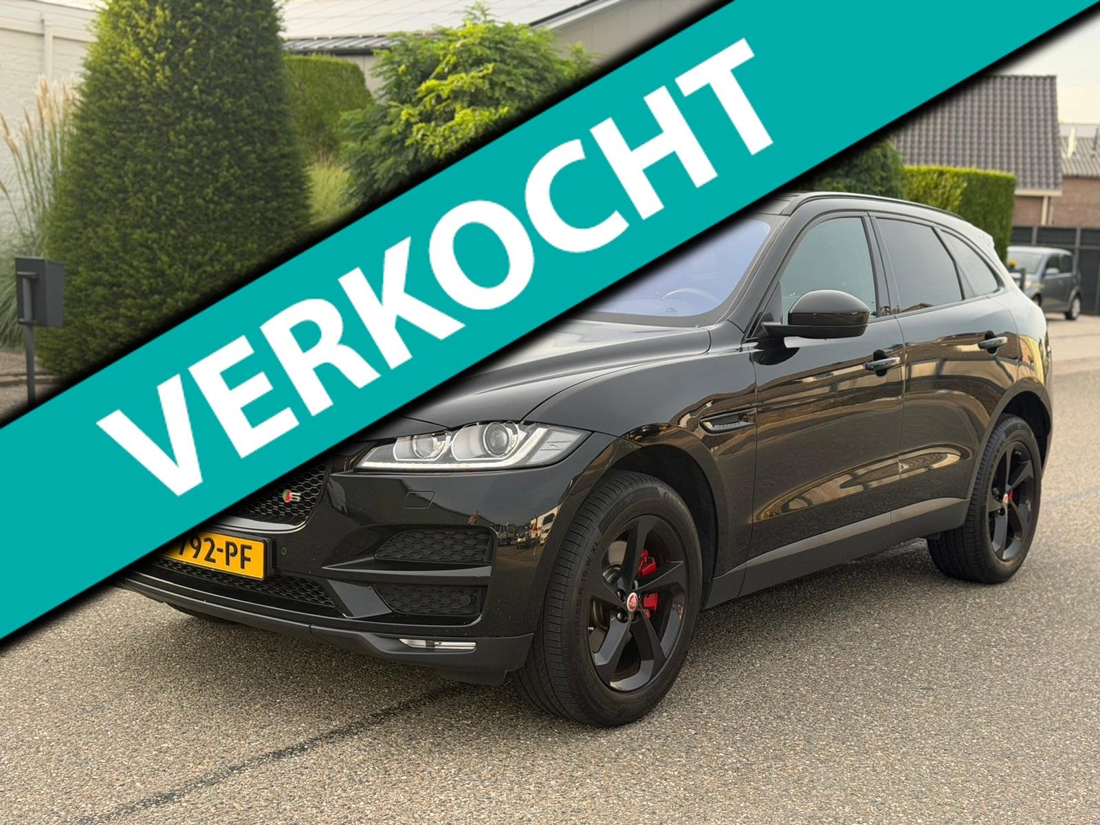 Jaguar F-PACE 3.0 Portfolio AWD 30d 2017 Pano/Leder/Lmv, Auto's, Automaat, Gebruikt, Euro 6, 2993 cc