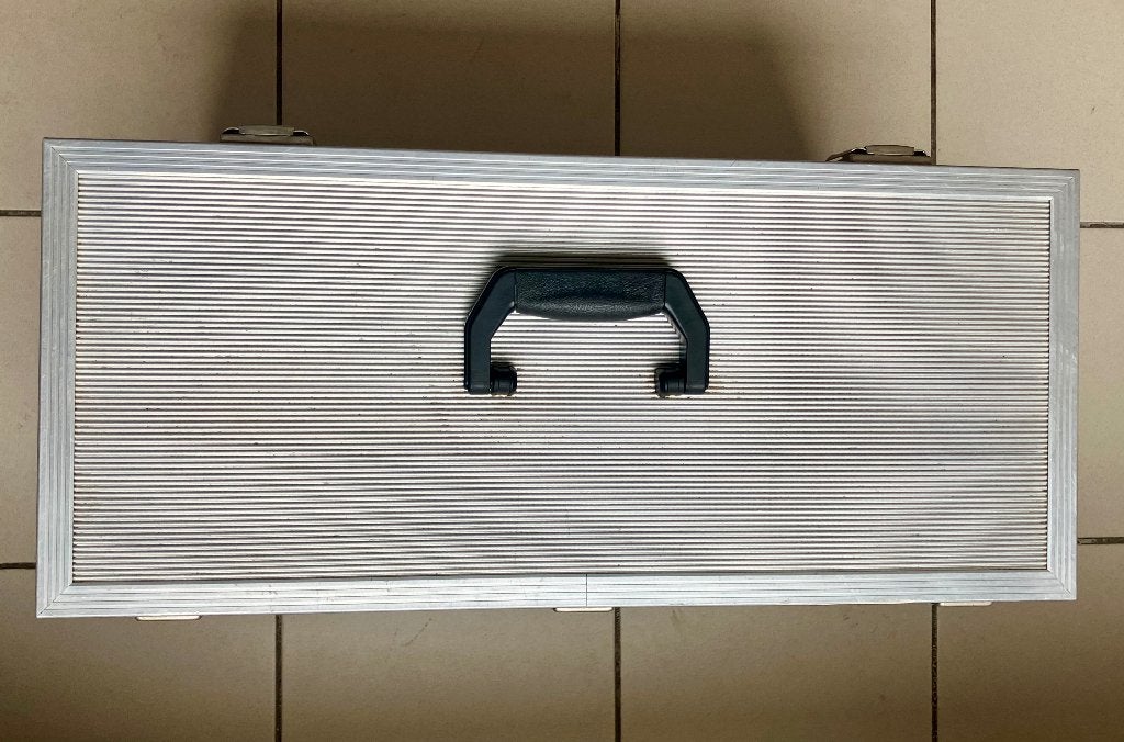 koffer aluminium, Ophalen, Gebruikt, 50 tot 60 cm, Slot