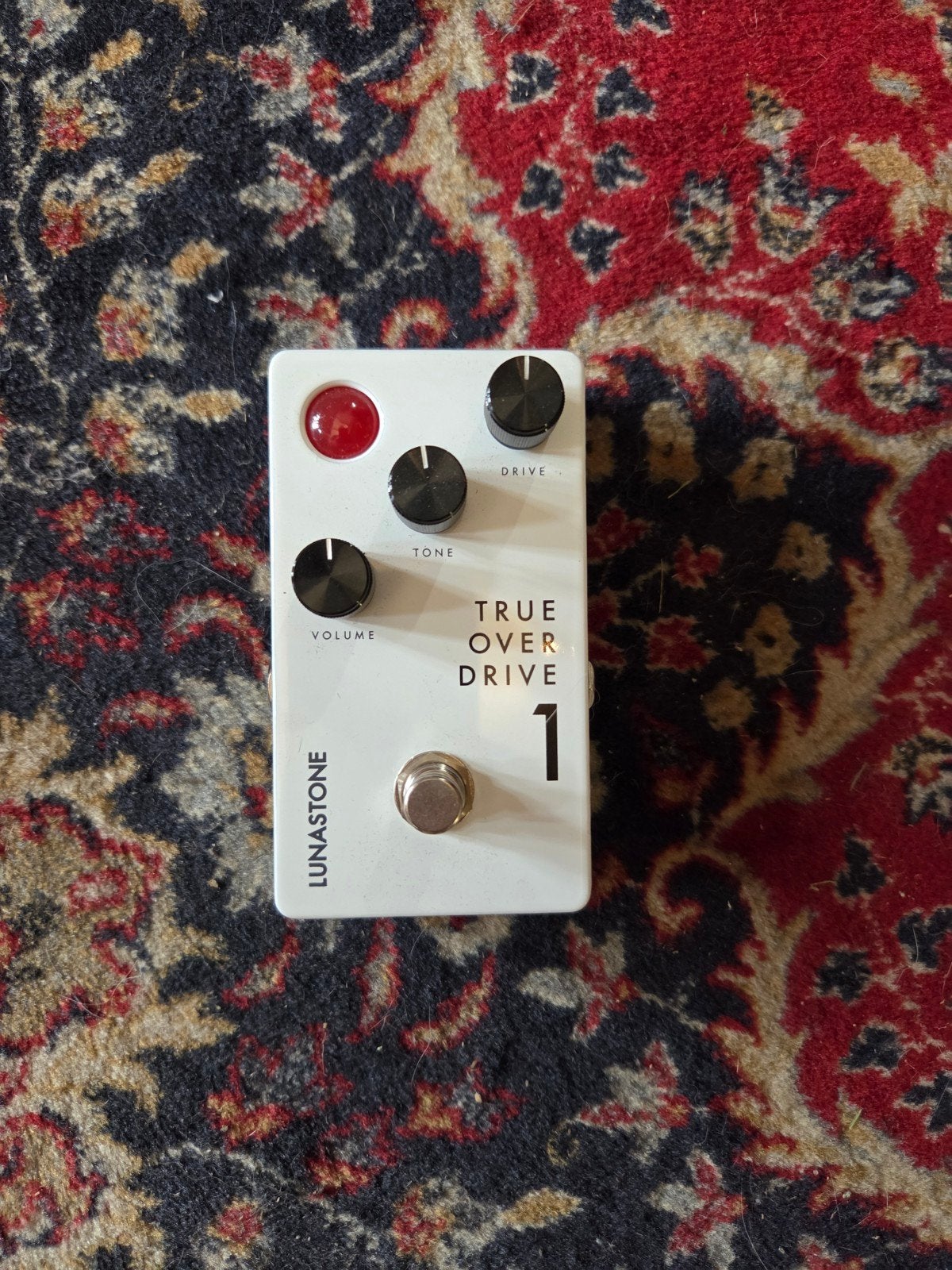 Lunastone True Overdrive 1 Gitaar Overdrive Pedaal, Ophalen of Verzenden, Zo goed als nieuw, Distortion, Overdrive of Fuzz