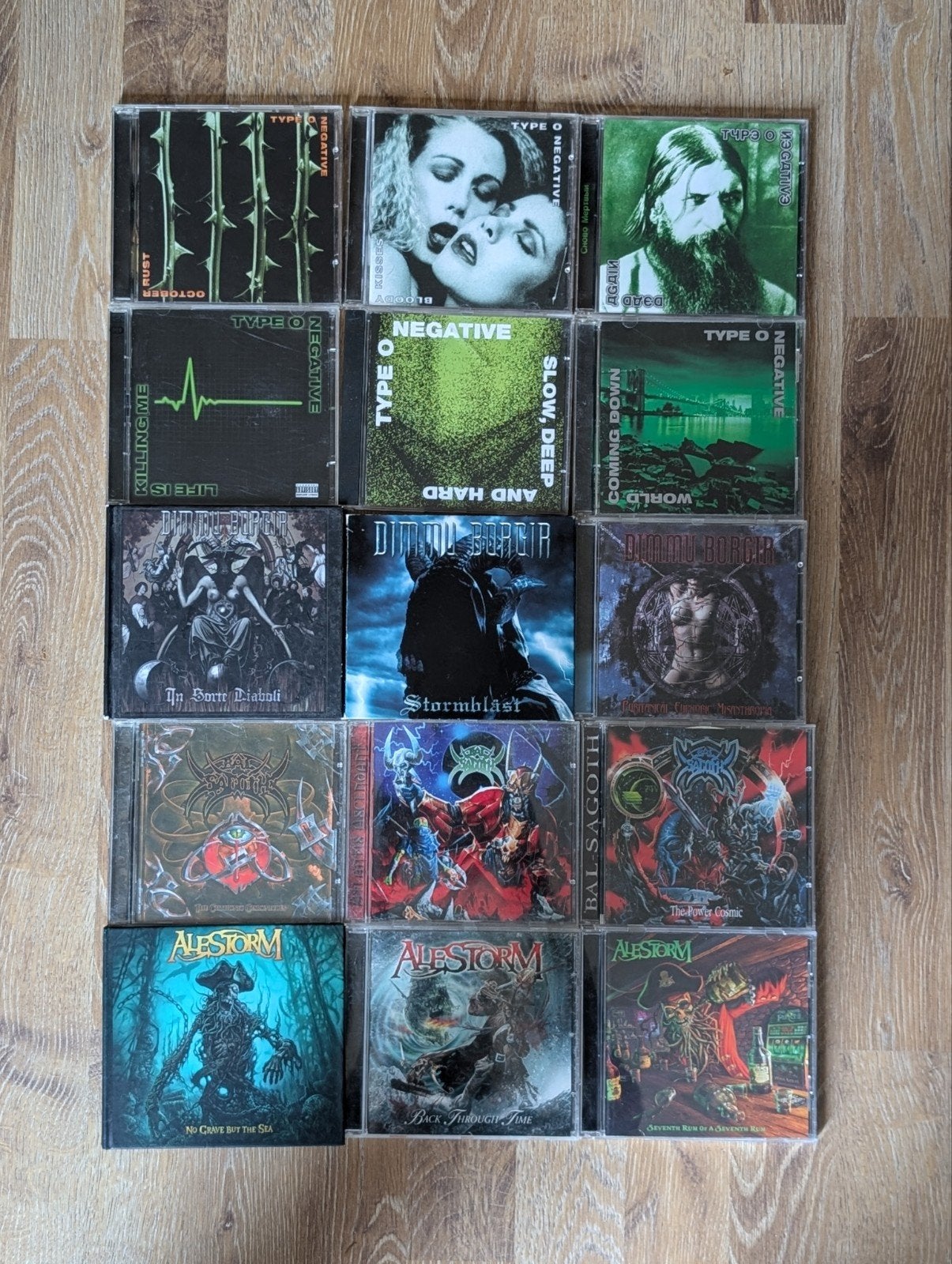 28 metal cds type O negative finntroll etc, Cd's en Dvd's, Cd's | Hardrock en Metal, Ophalen of Verzenden, Gebruikt, Hardcore
