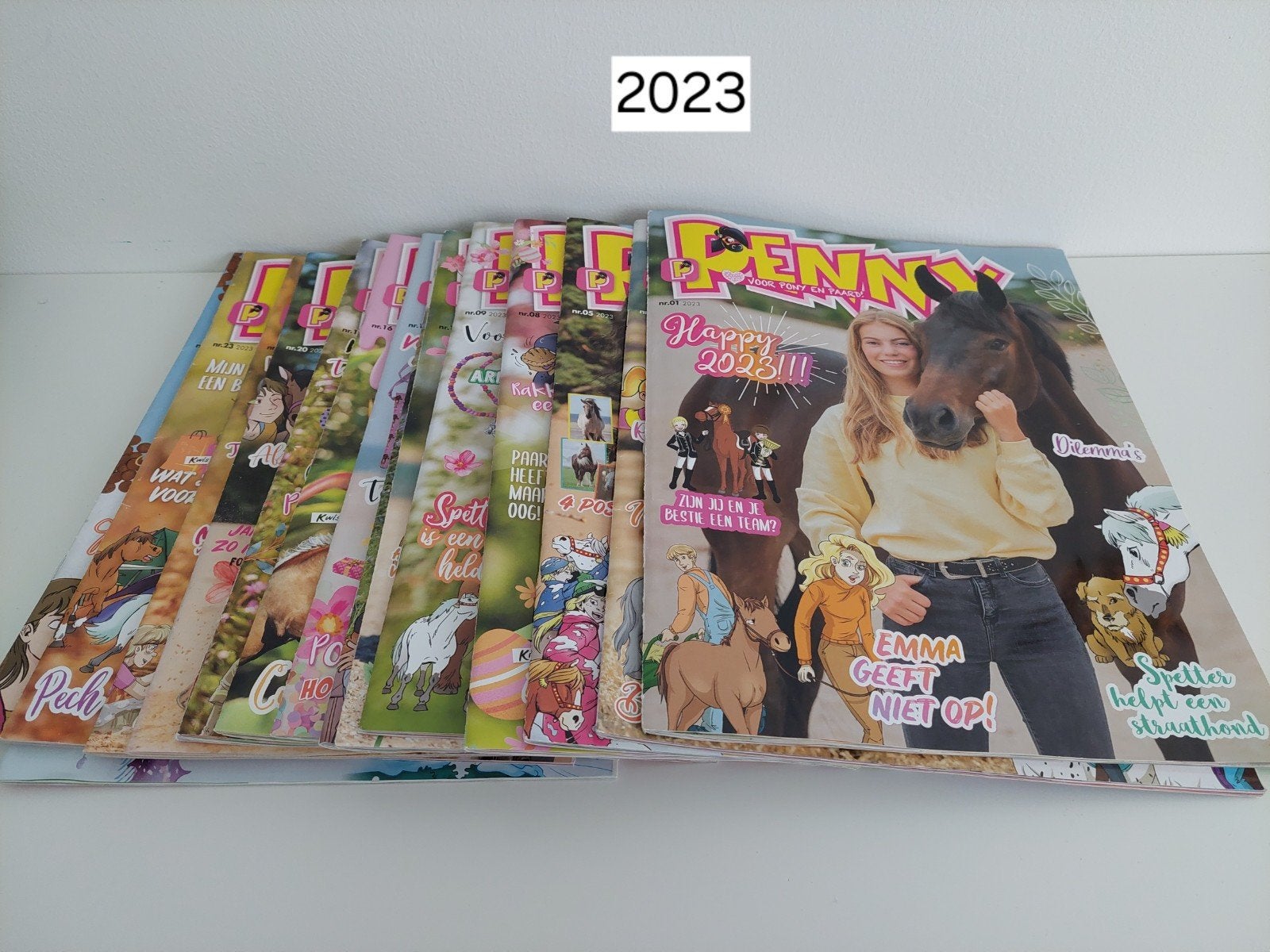 Penny paardentijdschrift 2023 15 stuks, Ophalen of Verzenden, Gelezen