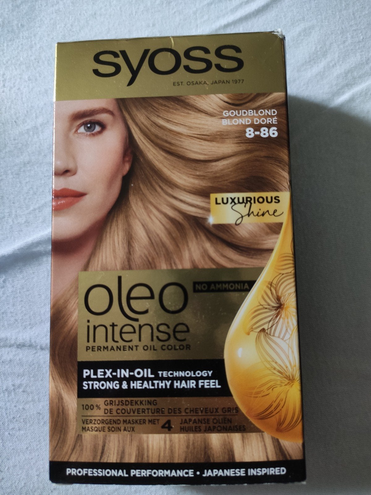 Syoss Oleo Intense Haarverf Goudblond 8-86, Ophalen, Nieuw, Overige typen