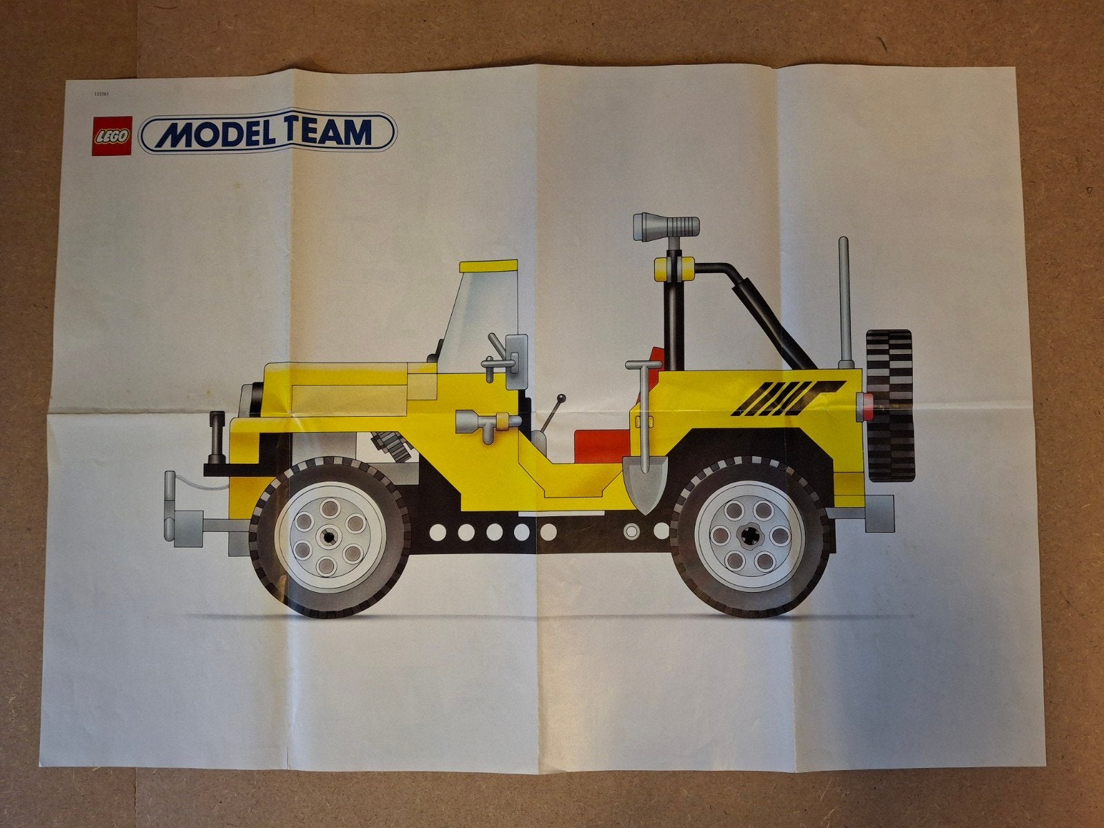 Lego 5510 Off Road 4x4. Jaren 80 Model Team, Kinderen en Baby's, Speelgoed | Duplo en Lego, Lego, 33 Bath Road, Slough, UK, Overige thema's
