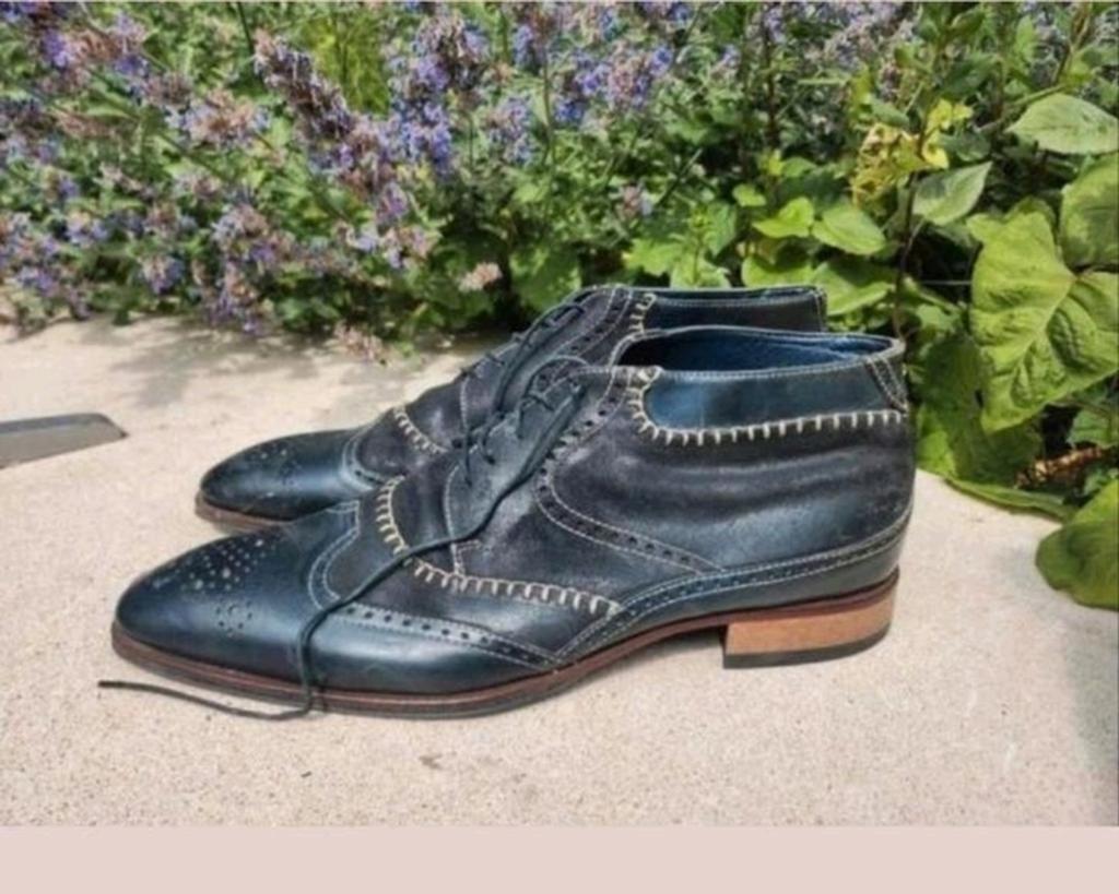 Giorgio Nette Schoenen Leer en Details in de maat 44, Kleding | Heren, Schoenen, Ophalen of Verzenden, Zo goed als nieuw, Bruin