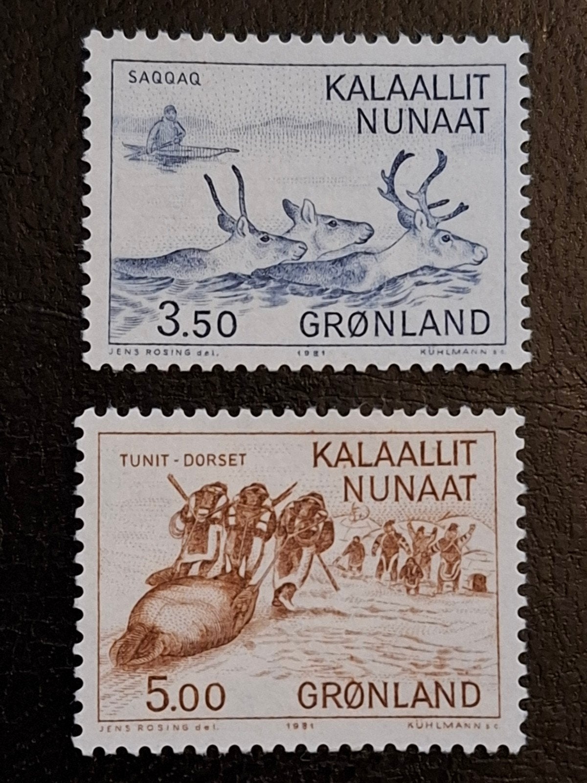 Groenland 1981 Ancient cultures, Ophalen of Verzenden, Denemarken, Postfris