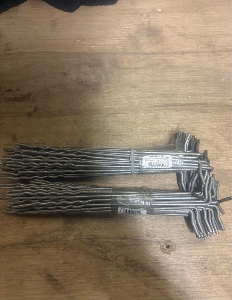 Spouwankers 230x30x4-5mm 100 stuks, Ophalen of Verzenden, Nieuw