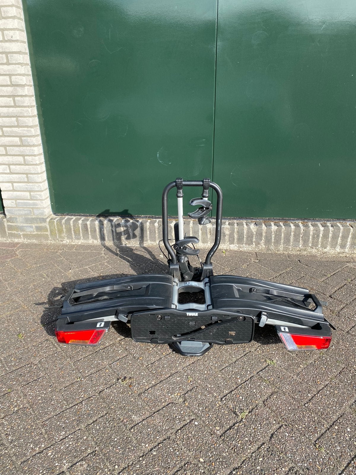Thule 933 easyfold fietsendrager inklapbaar kantelbaar, Ophalen of Verzenden, Gebruikt, Trekhaakdrager
