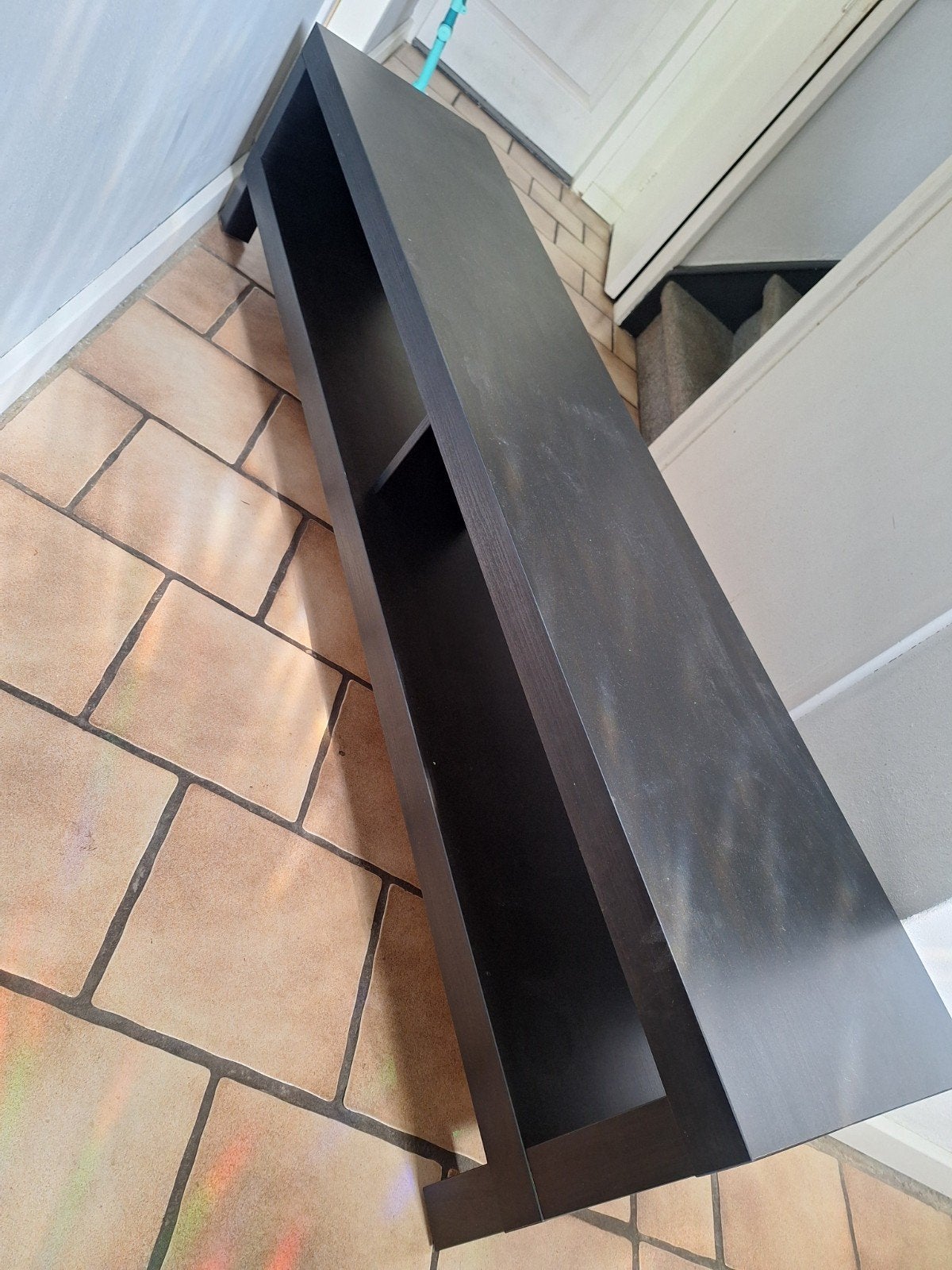 Tv meubel zwart, Ophalen, Gebruikt, 150 tot 200 cm, Minder dan 100 cm