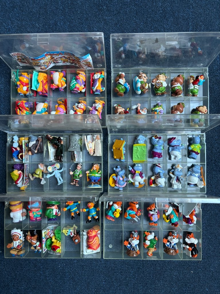 Ferrero Kinder Surprise eieren speelgoed, Ophalen of Verzenden, Hardplasticfiguren