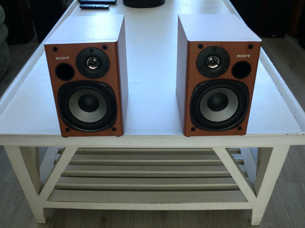 Sony SONY SS-CPX1 Cherry wood, Stereo speakers, Ophalen of Verzenden, Zo goed als nieuw, 60 tot 120 watt