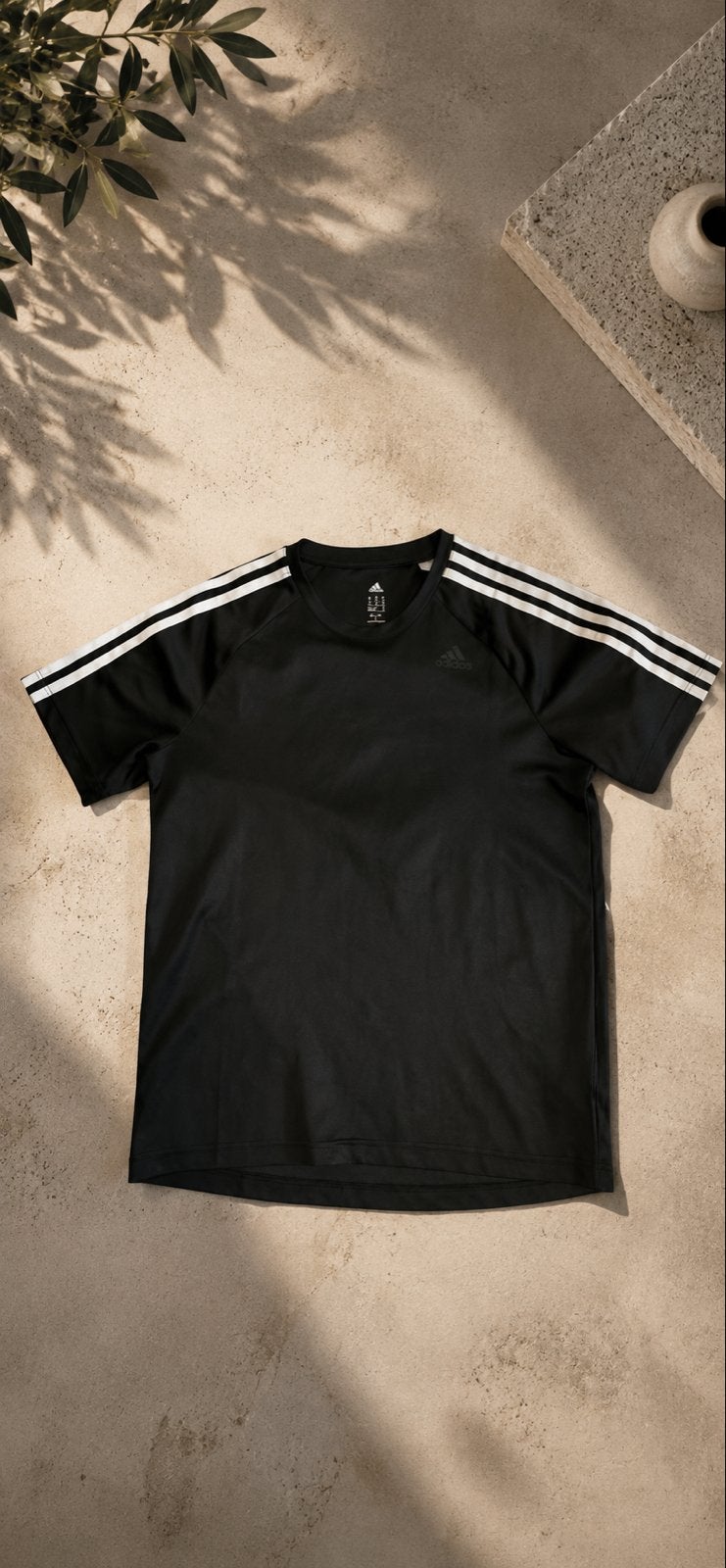 Adidas shirt maat S, Ophalen of Verzenden, Zo goed als nieuw, Maat 46 (S) of kleiner, Zwart