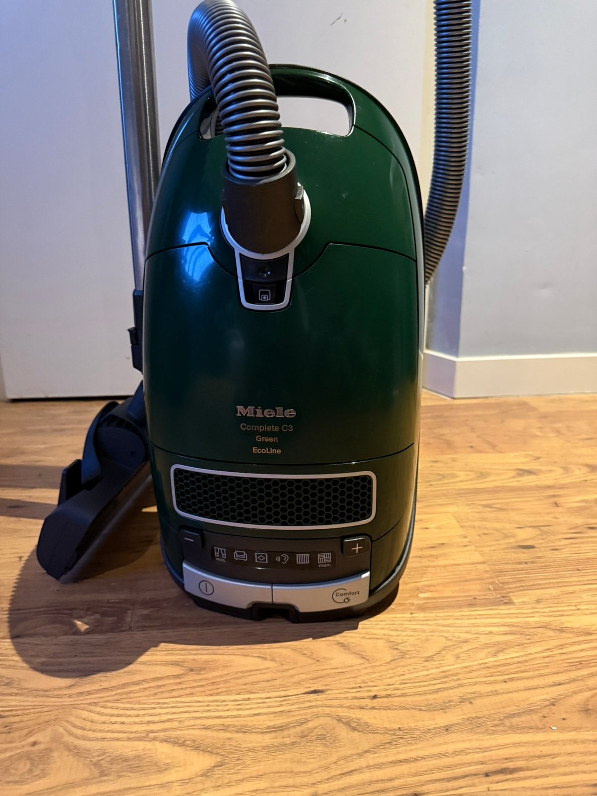 Miele C3 complete Green stofzuiger. Mooie kleur&zeer netjes, Stofzak, Refurbished, Ophalen of Verzenden, Miele