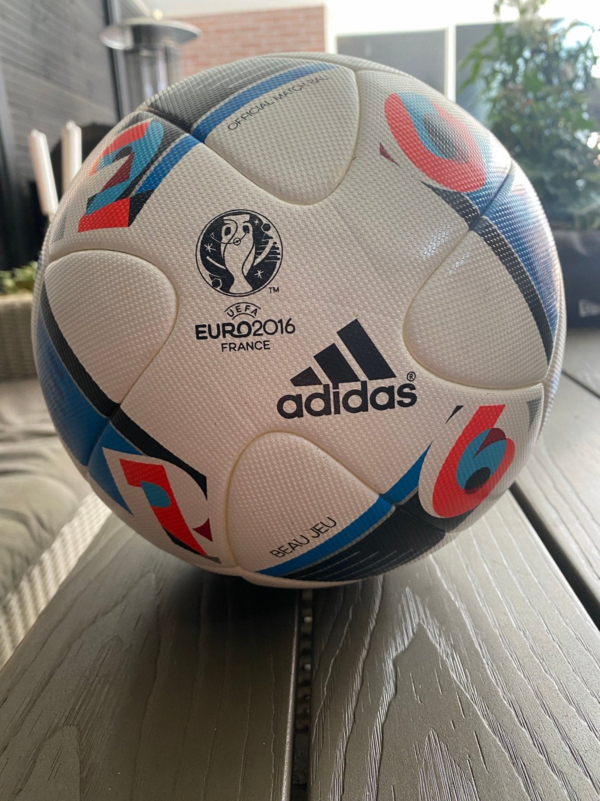 Adidas UEFA Euro 2016 Beau Jeu Official Match Ball, Ophalen of Verzenden, Nieuw, Bal