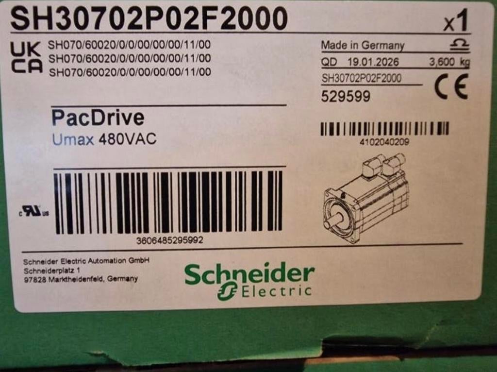 Nieuwe Schneider Electric SH30702P02F2000 PacDrive, Ophalen of Verzenden