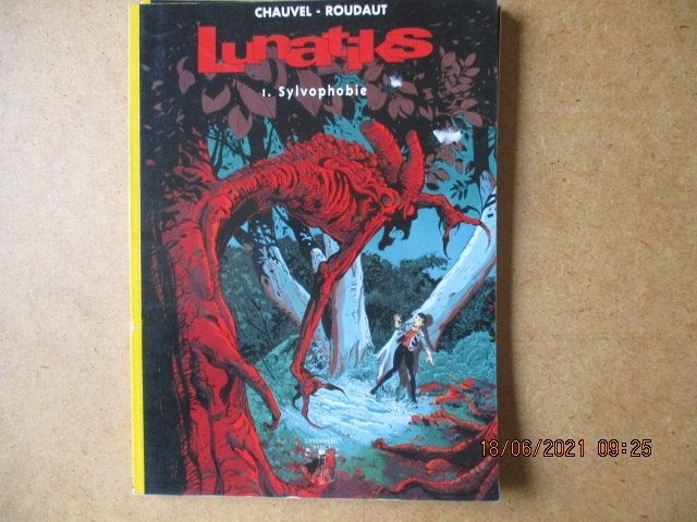 adv3589 lunatiks, Eén stripboek, Ophalen, Gelezen