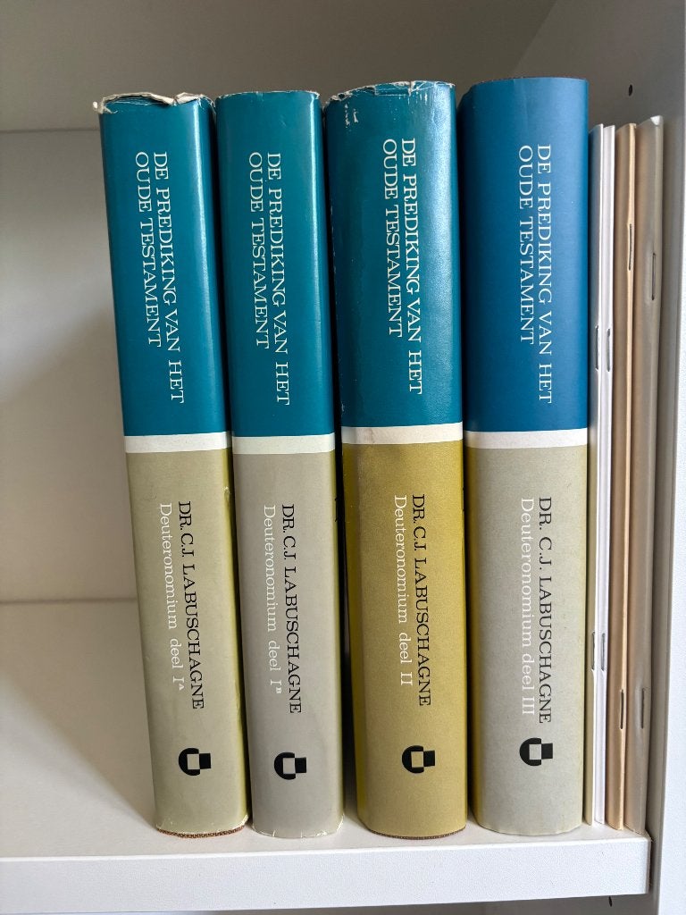 Prediking Oude Testament (POT) Deuteronomium 1A, 1B, 2, 3, Boeken, Ophalen of Verzenden, Gelezen, C. J. Labuschagne, Christendom | Protestants