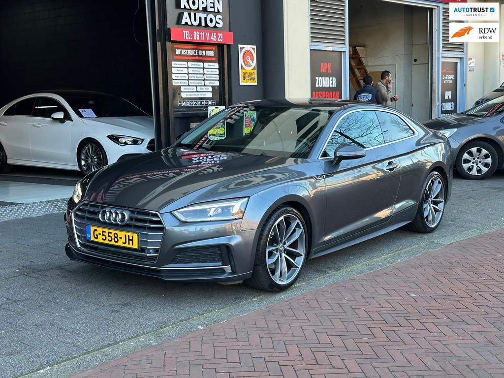 Audi A5 Coupé 40 TFSI Design Pro Line Plus Navi Camera Carp, Auto's, Stof, Gebruikt, Euro 6, 1984 cc