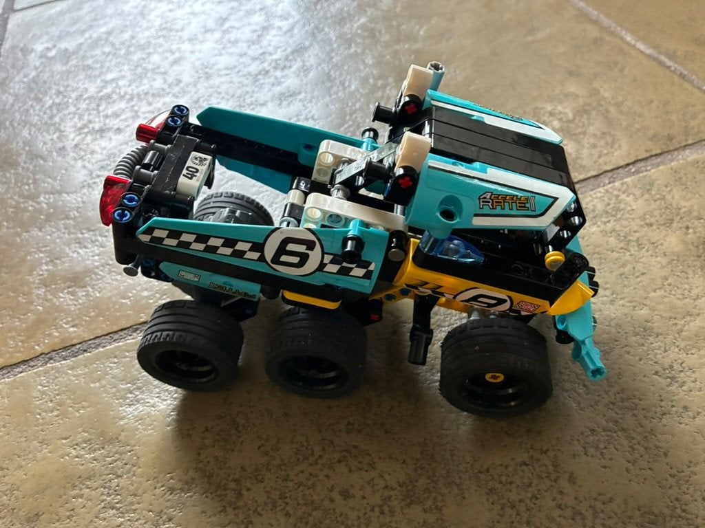 lego technic 42058 en 42059, Ophalen, Compleet, Lego, Zo goed als nieuw