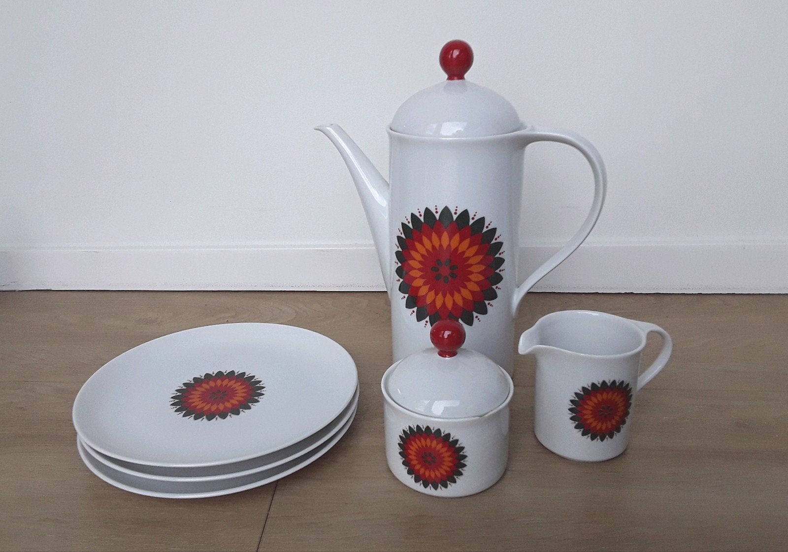 Vintage Eschenbach servies delen, vanaf prijs, Gebruikt, Overige typen, Ophalen of Verzenden, Overige stijlen