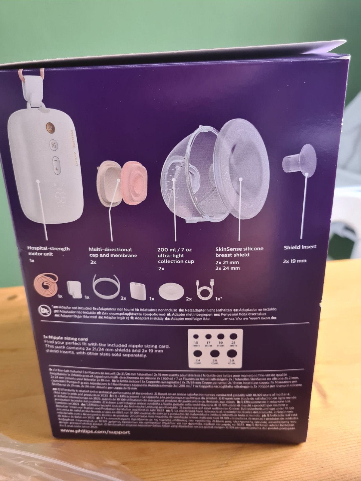 Philips Avent Dubbele Elektrische Borstkolf + accessoires, Borstkolf, Zo goed als nieuw, Handsfree, Philips Avent